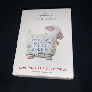 Love your spirit God Child Christmas Ornament